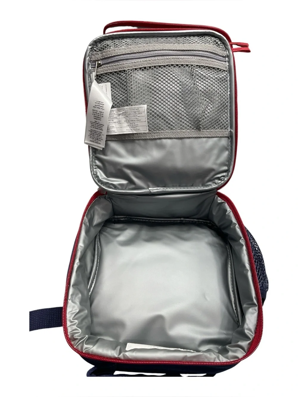 Pottery Barn Kids Fairfax Navy / White Stripe Lunch Box NWT